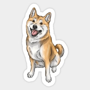 Shiba Inu | Cute Dog Art Sticker